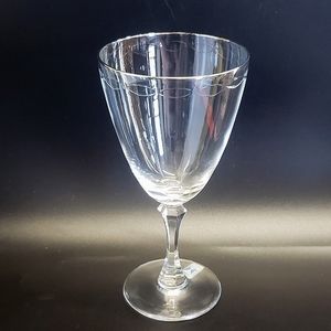 Vintage Lenox Sentiment Plantium Rim Wine Glass